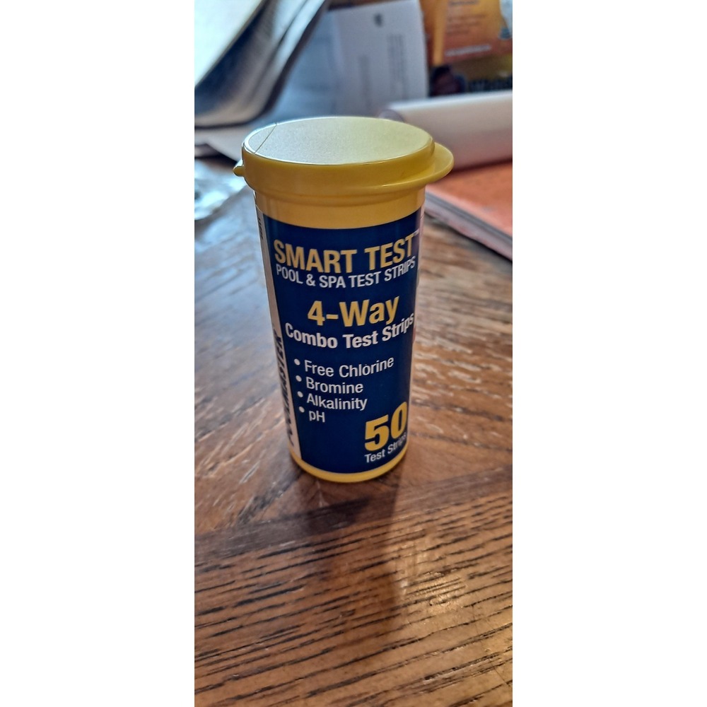 Poolmaster 22211 Smart Test 4-Way Pool Test Strips